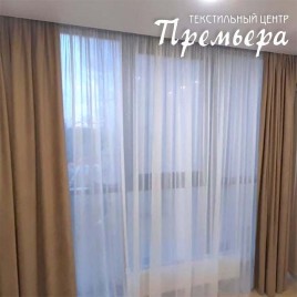Текстильное оформление массажного салона на проспекте Ленина