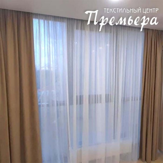 Текстильное оформление массажного салона на проспекте Ленина