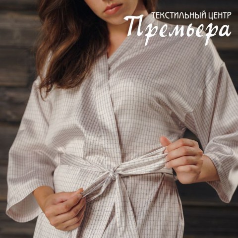 Халат Tencel (Женский, L/XL, Луис светлый)