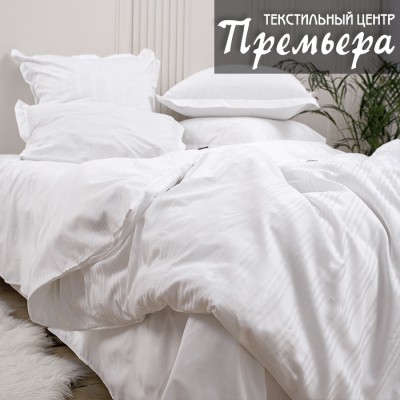 Простыня на резинке (Белые ночи, Сатин, 160x200x30, Формула комфорта)