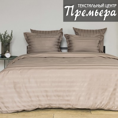 Простыня на резинке (Карамель, Сатин, 160x200x30, Формула комфорта)